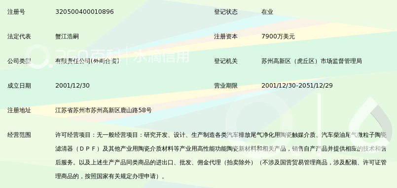 NGK(苏州)环保陶瓷有限公司_360百科