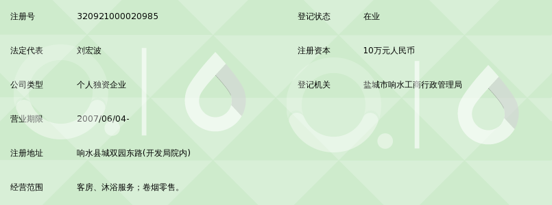 响水县白沙洗浴中心