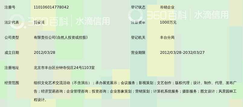 北京白金世纪影视文化传媒有限公司