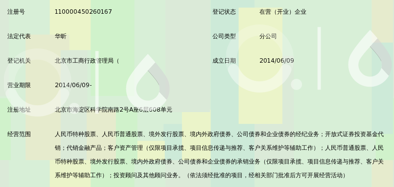 中国国际金融有限公司北京科学院南路证券营业