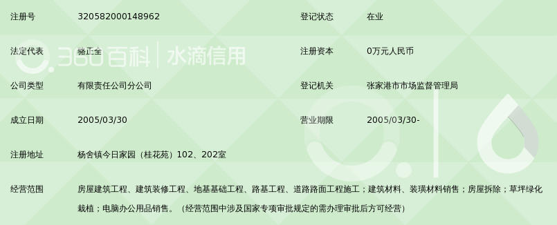 江苏镇淮建设集团有限公司张家港分公司_360