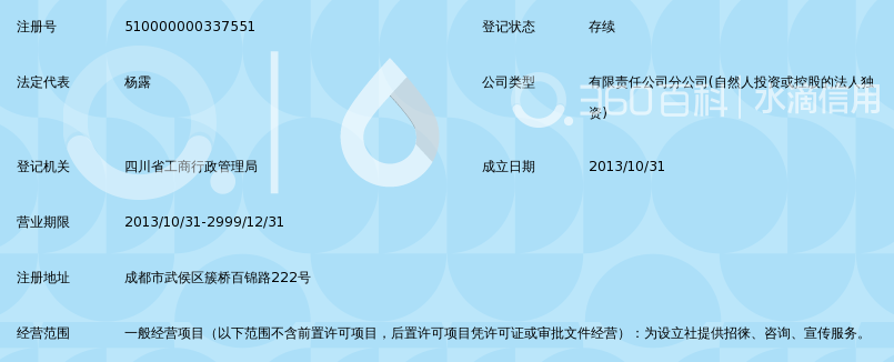 四川省中国青年旅行社有限公司百锦路服务网点