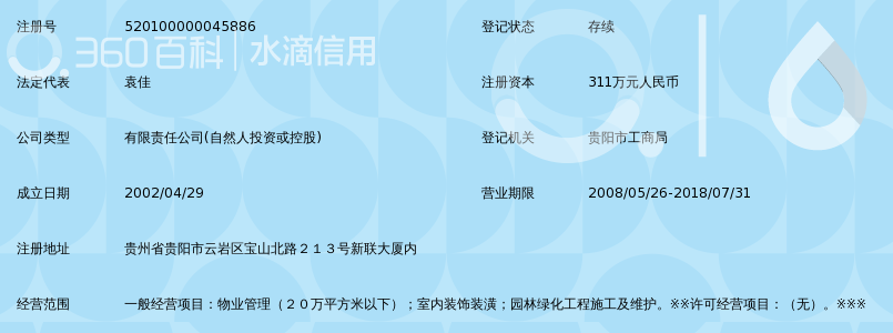 贵州久联集团新联物业管理有限公司