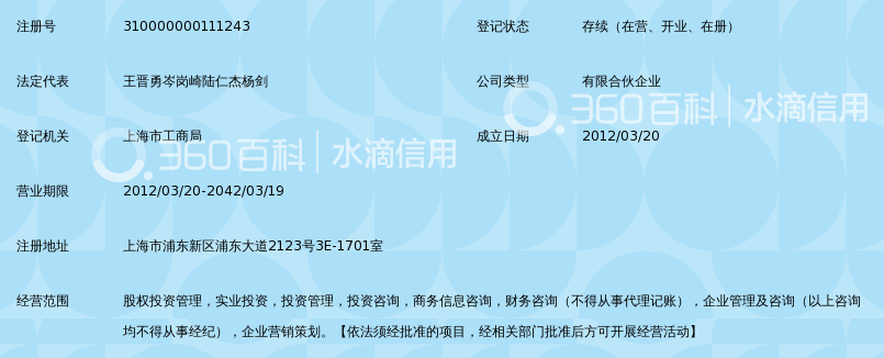 上海汇石股权投资管理中心(有限合伙)_360百科