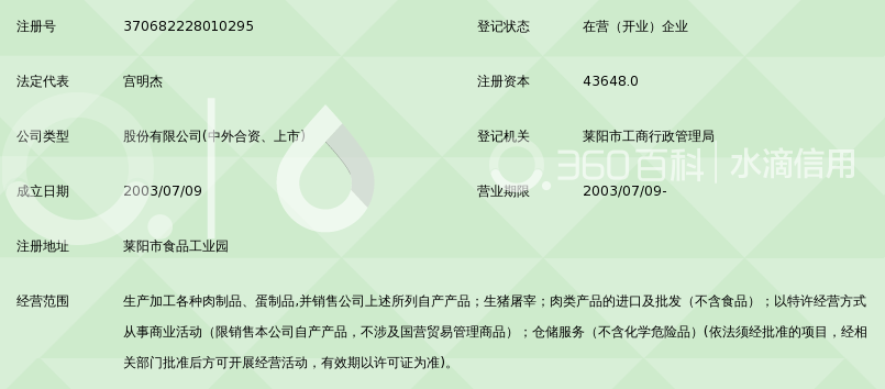 山东龙大肉食品股份有限公司_360百科