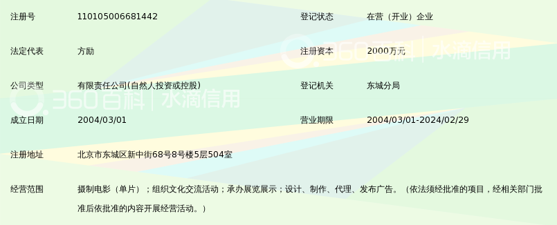 北京劳雷影业有限公司_360百科