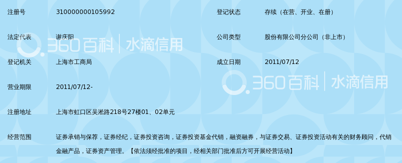 华安证券股份有限公司上海分公司_360百科