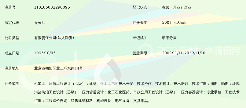 北京北化研石化设计院有限公司