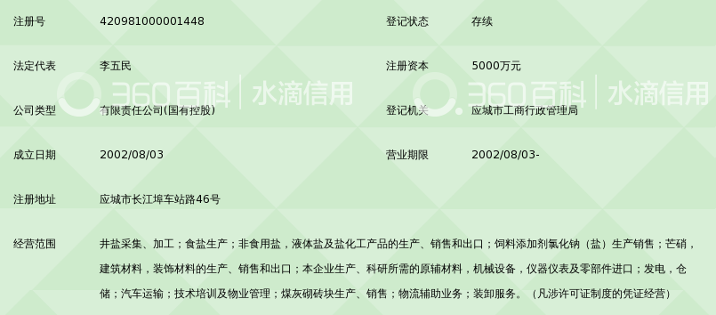 中盐长江盐化有限公司_360百科