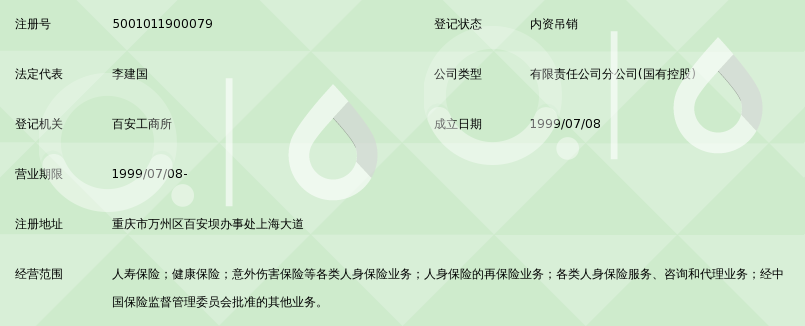 中国人寿保险公司重庆市万州区五桥支公司_3