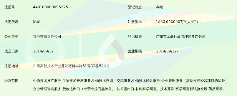 广州中科博雅干细胞科技有限公司_360百科