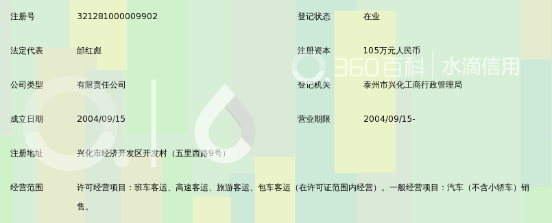 兴化市华通汽车运输有限公司